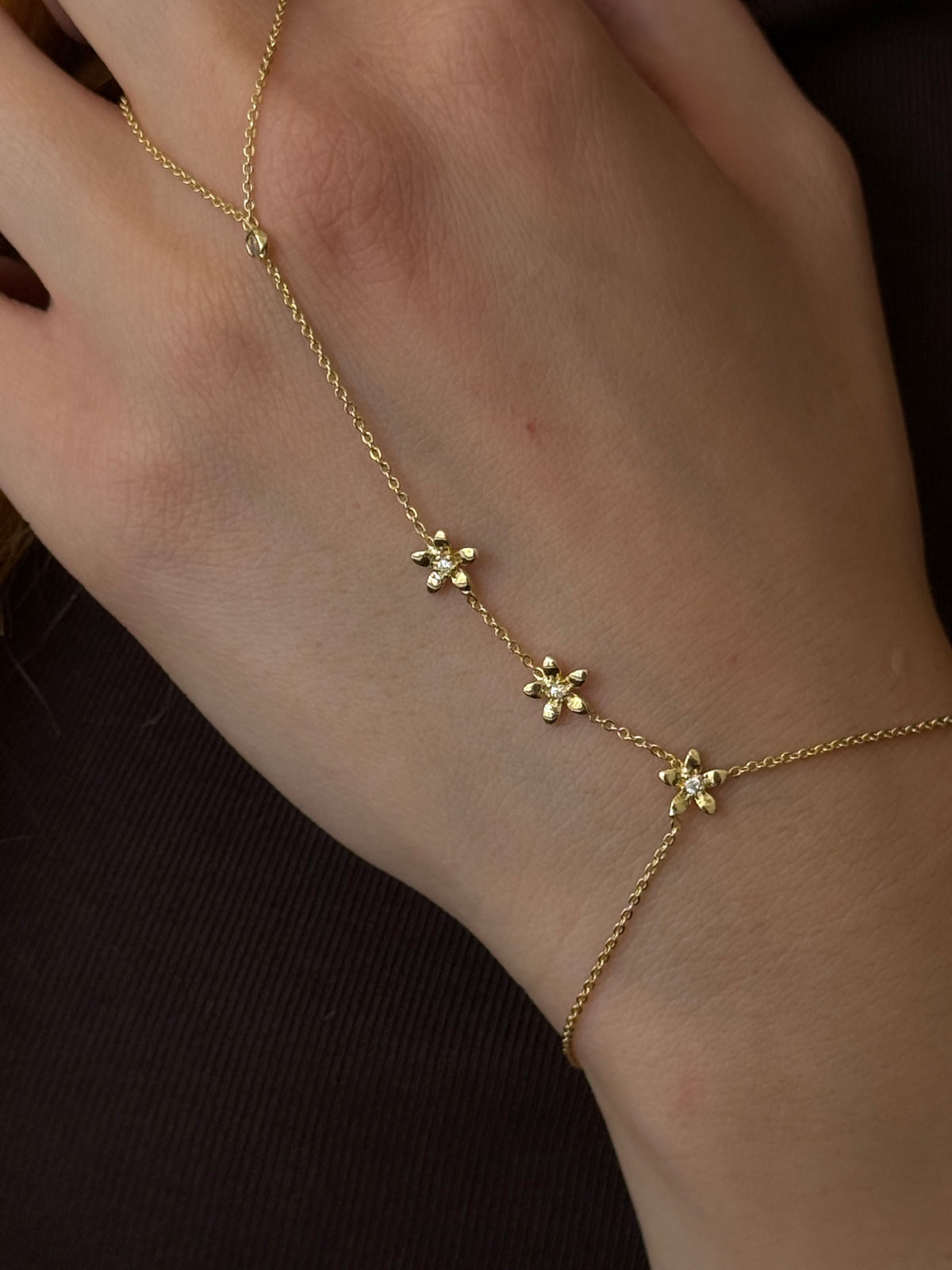 Gold Rengi Çiçek Model Kadın Şahmeran