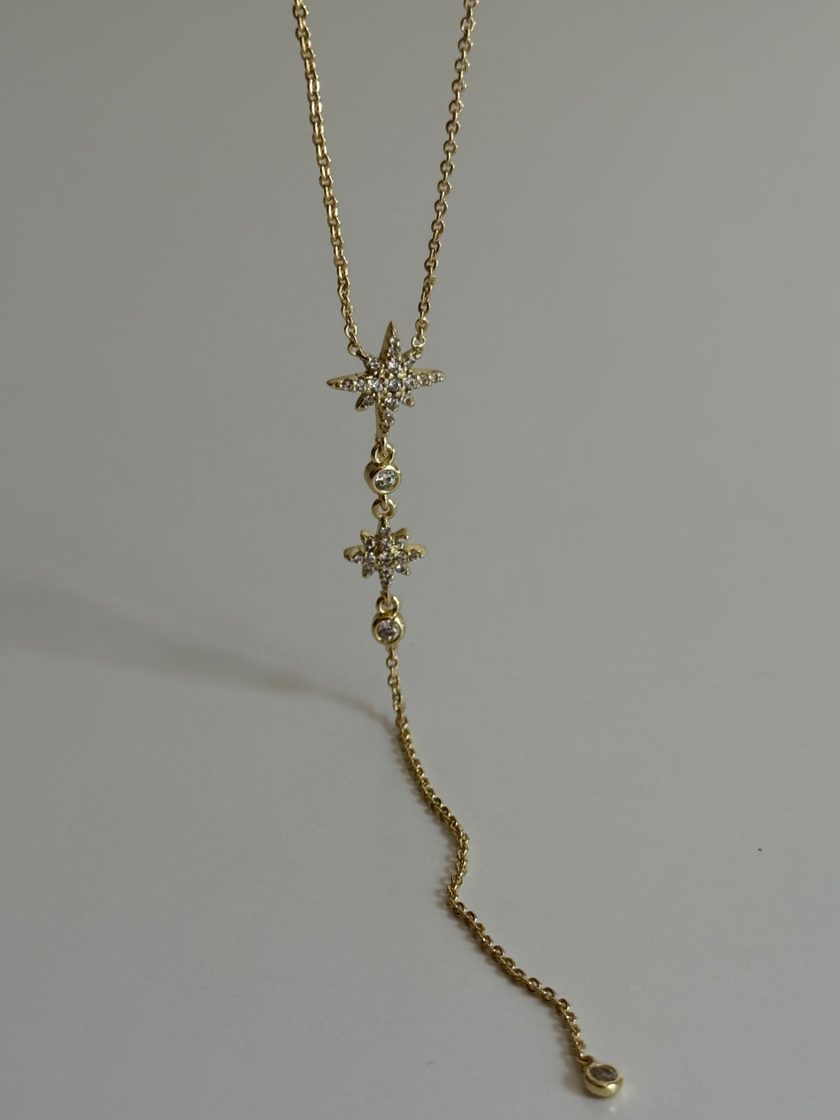 Gold Rengi Kutup Yıldızı Model Y Kolye