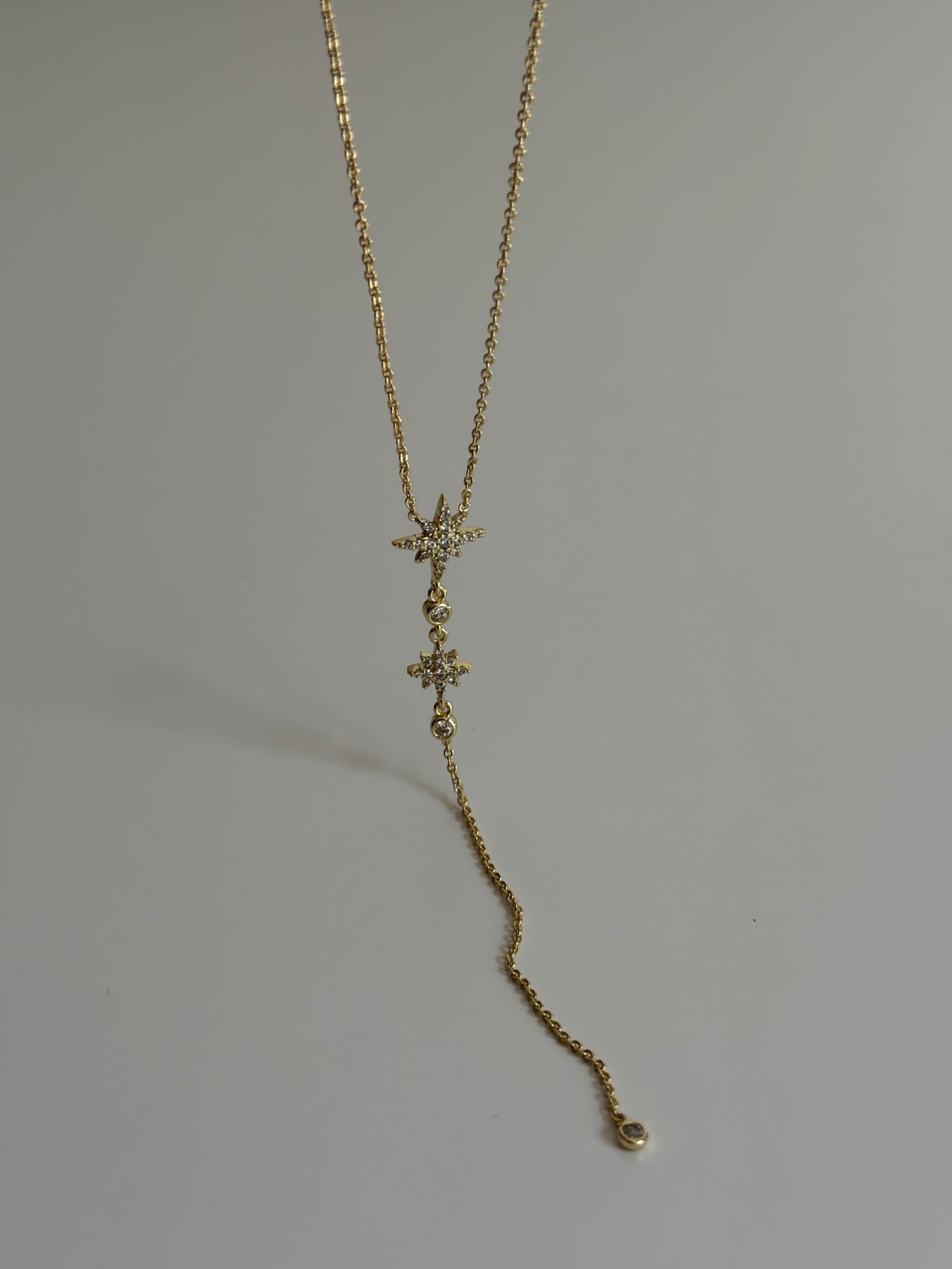 Gold Rengi Kutup Yıldızı Model Y Kolye