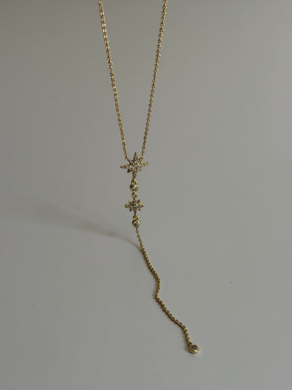 Gold Rengi Kutup Yıldızı Model Y Kolye