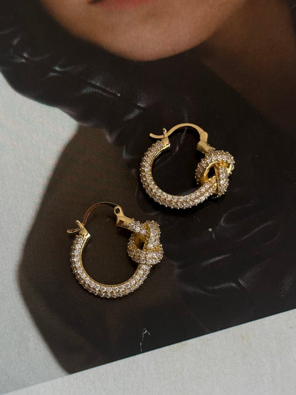 Düğüm Model Kadın Küpe