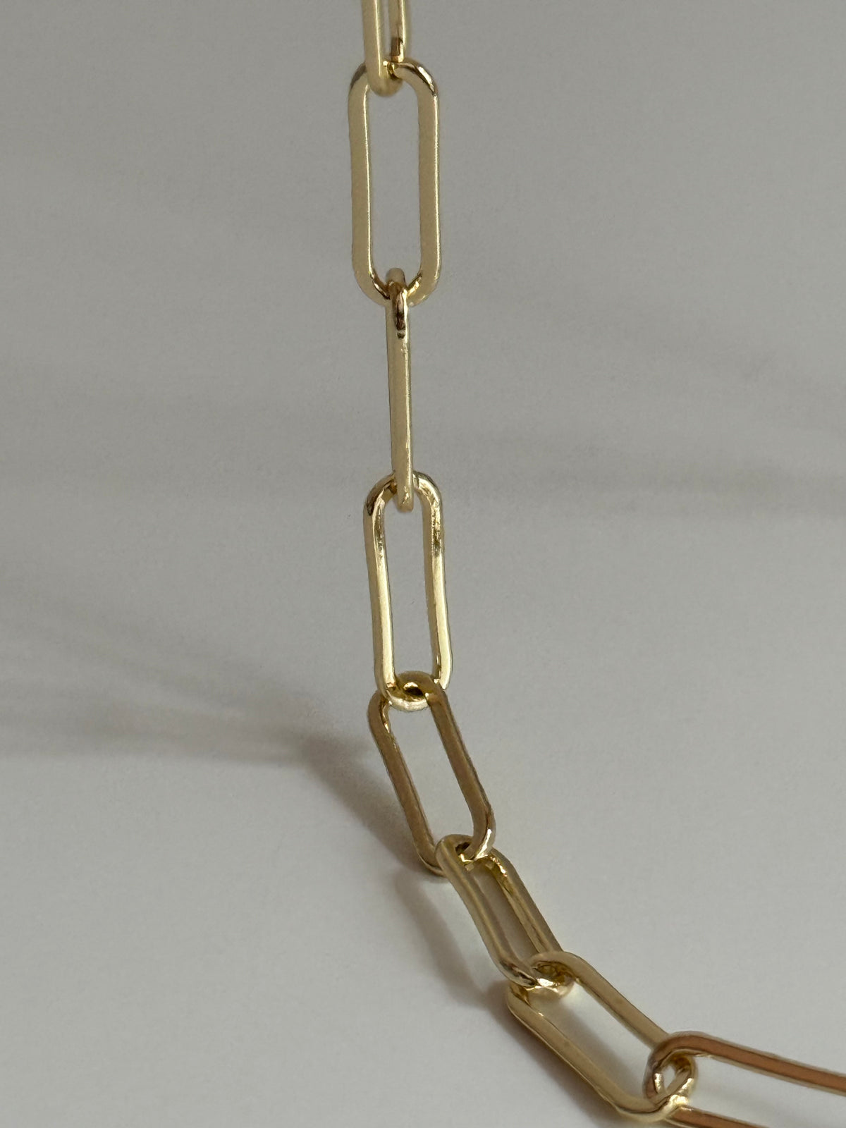 Gold Rengi Kalın Zincir Model Kadın Kolye