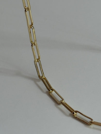 Gold Rengi İnce Zincir Model Kadın Kolye