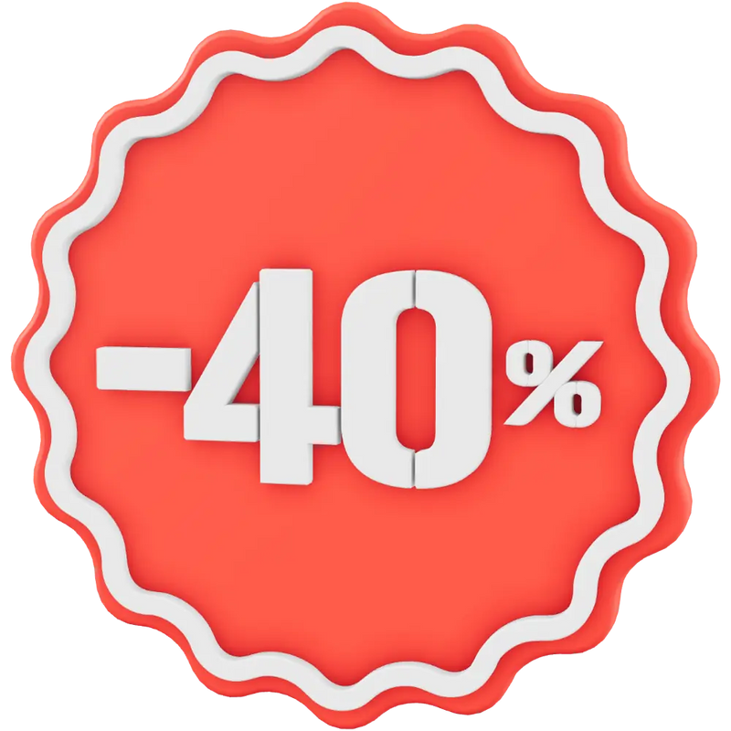%40 İndirim