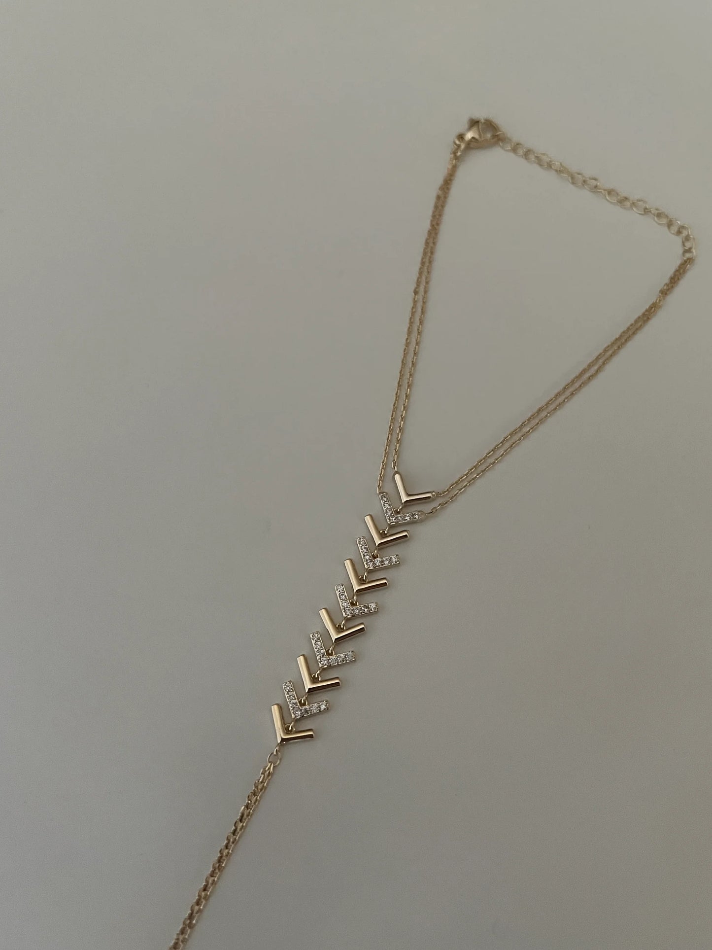 Gold Rengi Zirkon Taşlı Çavuş Model Kadın Şahmeran