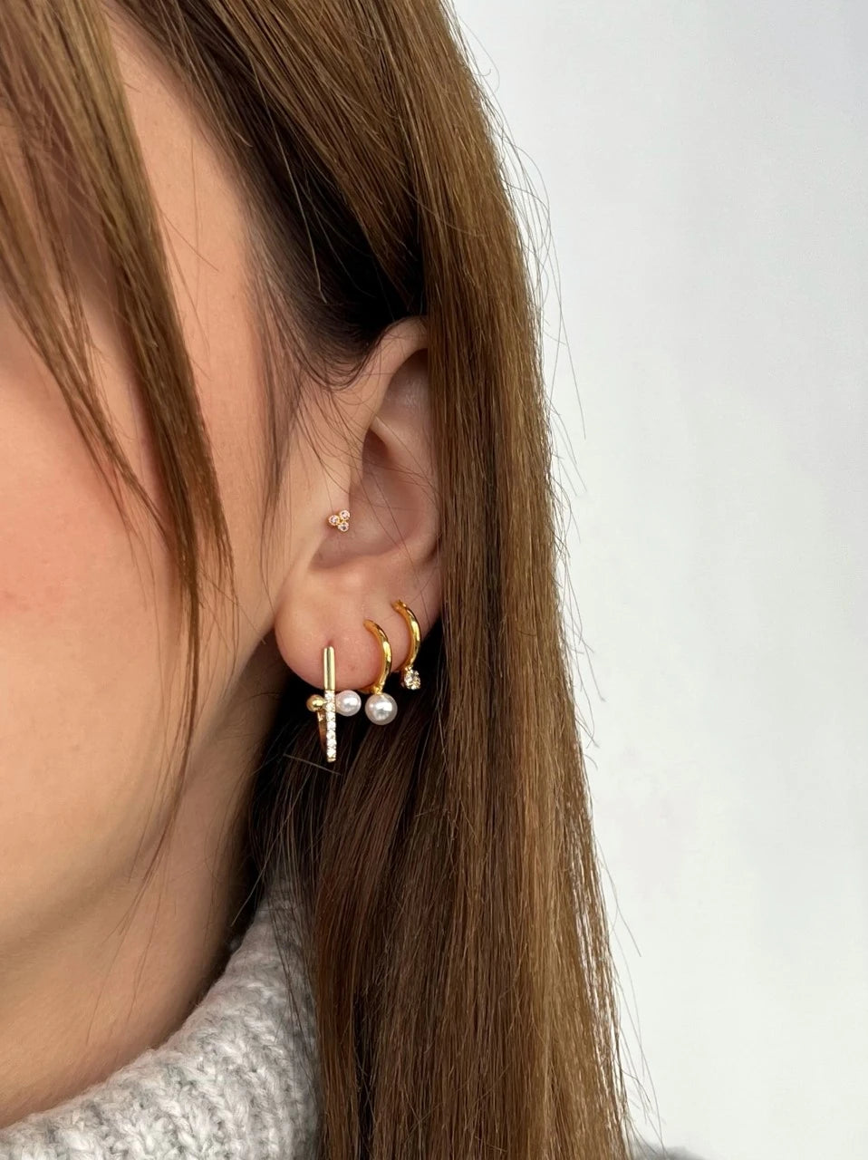 Gold Rengi Piercing