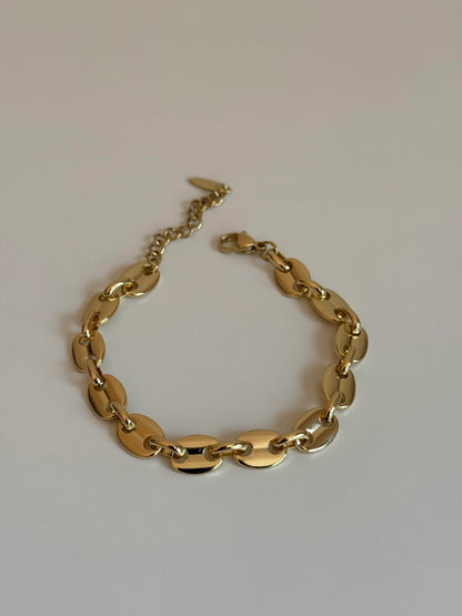 Gold Rengi Xupıng Kadın Bileklik