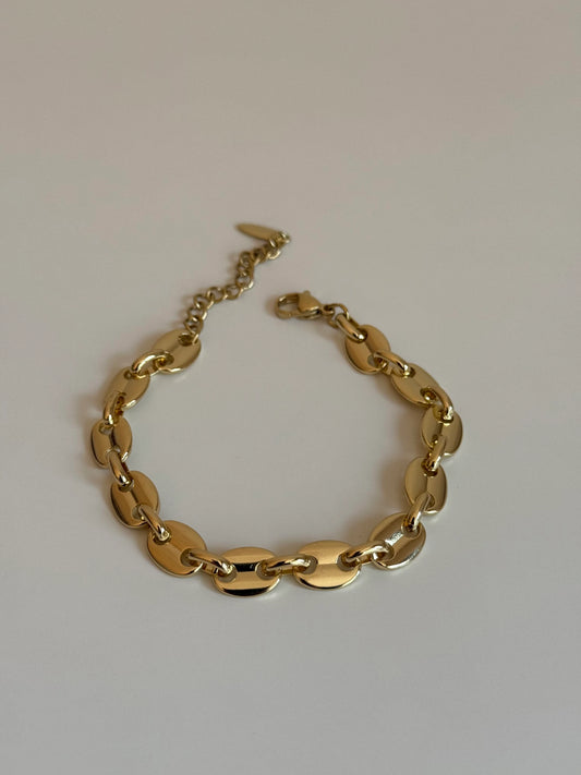 Gold Rengi Xupıng Kadın Bileklik