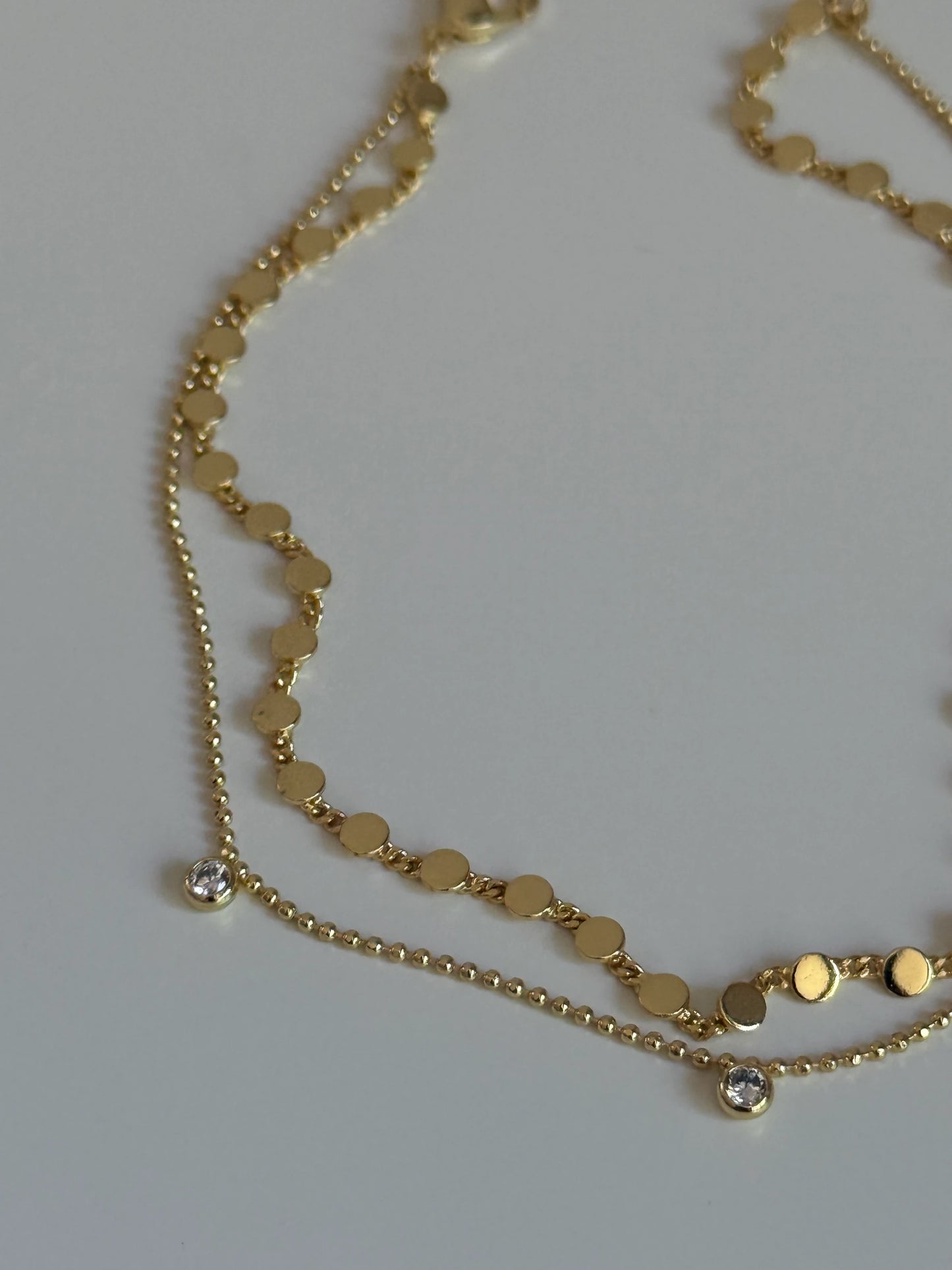 Gold Rengi Yuvarlak Zincir Kadın Halhal