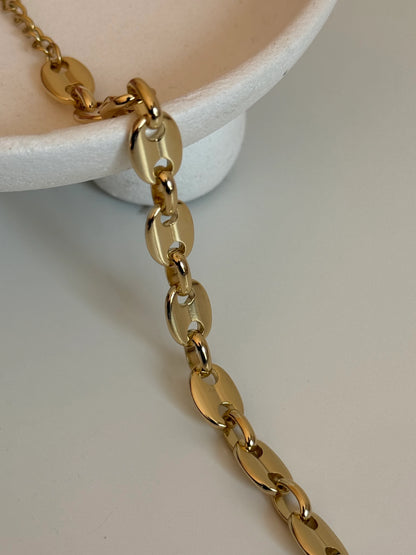 Gold Rengi Xupıng Kadın Bileklik