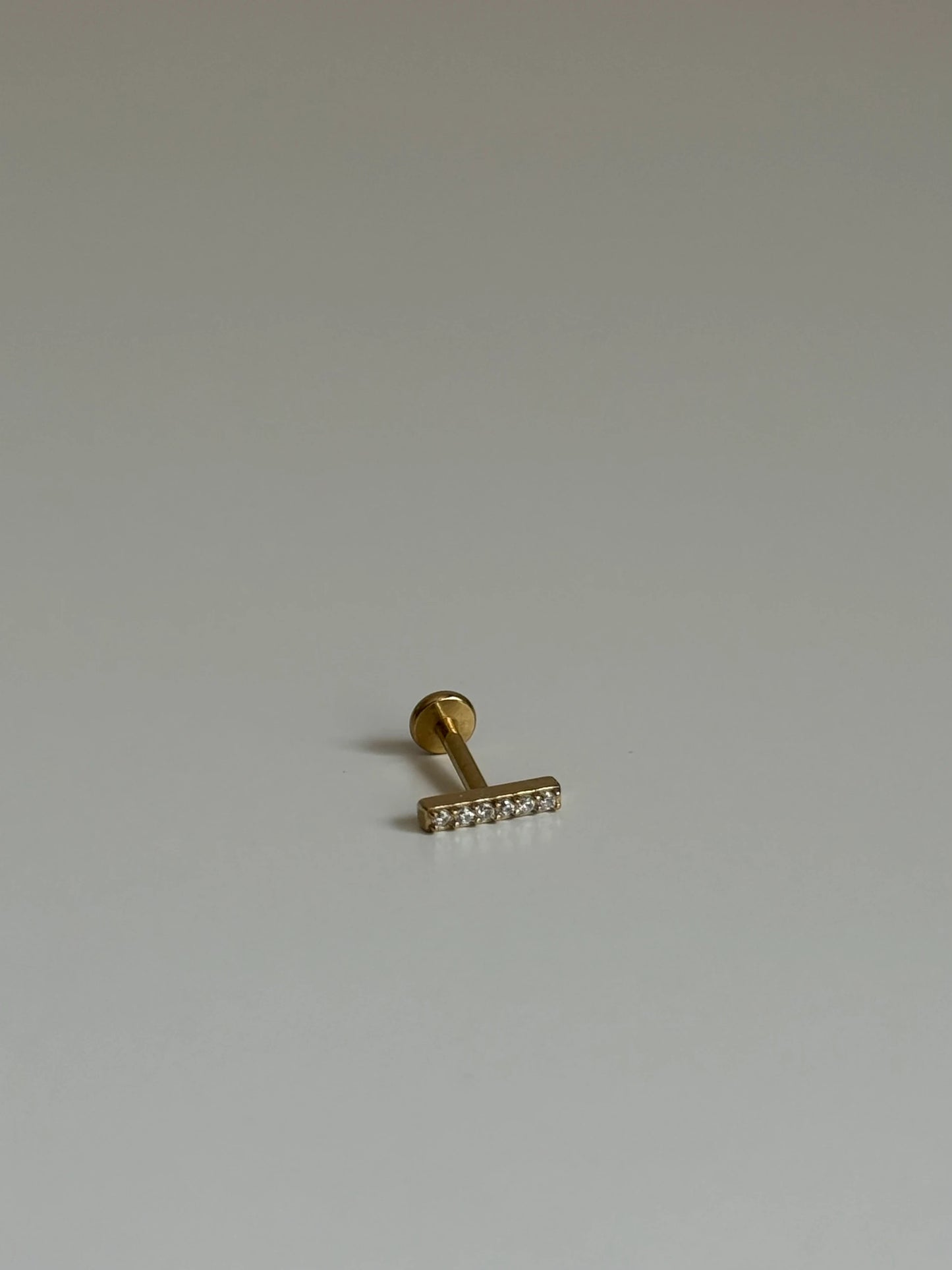 GoldRengi Şerit Model Çelik Piercing