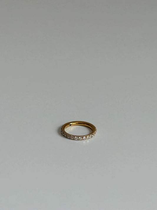 Gold Rengi Halka Model Çelik Piercing