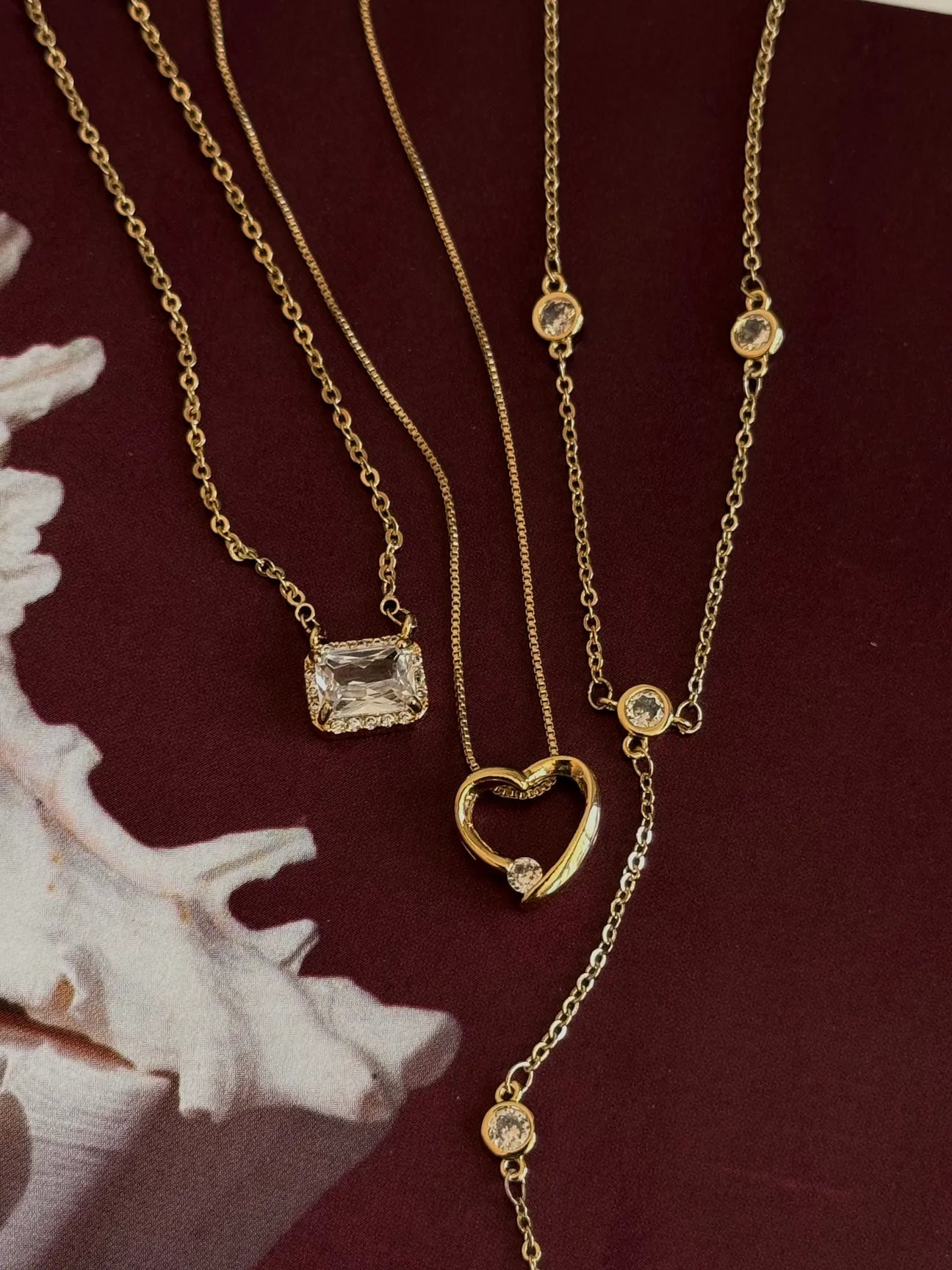 Sevgililer Günü Özel Kalpli Kolye Kombini